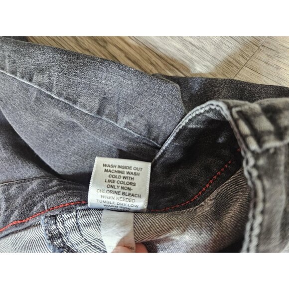 ELLE Jeans Womens 6R Charcoal Gray Skinny Stretch Denim Mid Rise 5-Pocket - Picture 7 of 12